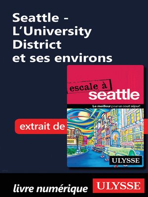 cover image of Seattle--L'University District et ses environs